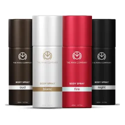 The Man Company Deodorant Set for Men (150ml * Po4)