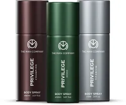 THE MAN COMPANY Deodorant Spray Combo 3x150ml