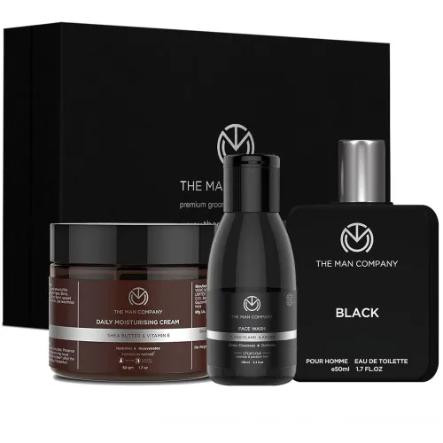 Image of The Man Company Grooming Kit with De-Tan Face Care Perfume