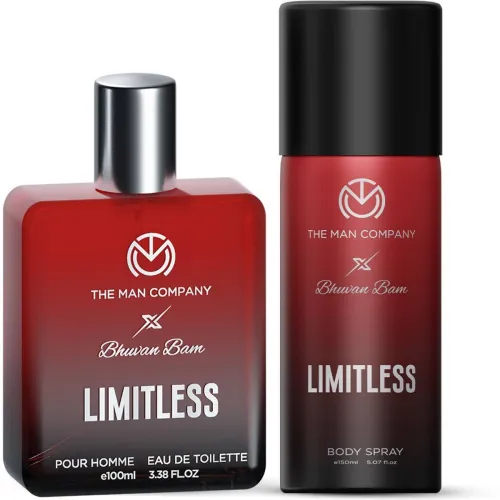 Image of The Man Company Limitless Body Spray 150ml+EDT 100ml 250ml Pack of 2 