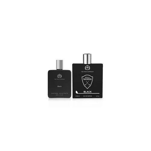 Image of The Man Company Men Polo Black Liquid Perfume - Set Of 2, 150ML