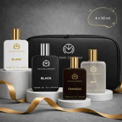 THE MAN COMPANY Perfume Gift Set - Timeless Fragrances | Luxury Long-Lasting Perfumes For Men Perfume - 200 ml (For Men)
