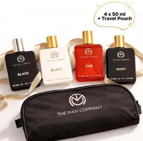 Image of THE MAN COMPANY Perfume Gift Set for Men- A Gentleman's Choice | Long-Lasting Perfumes for Men Perfume - 200 ml (For M