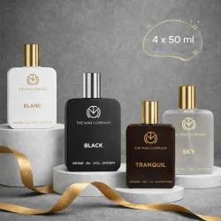 THE MAN COMPANY Perfume Gift Set - Timeless Fragrances | Luxury Long-Lasting Perfumes For Men Perfume - 200 ml (For Me