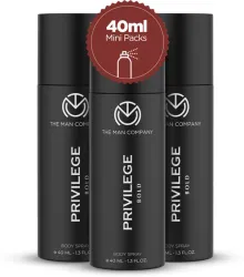 The Man Company Privilege Bold Deodorant 3-Pack