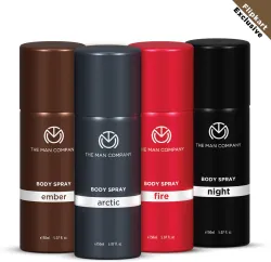 THE MAN COMPANY The Power Quad Deodorant Set - Arctic, Night, Fir