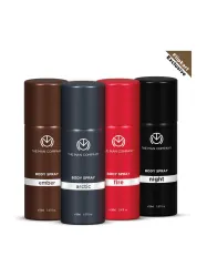 THE MAN COMPANY The Power Quad Deodorant Set (600 ml, Pack of 4)