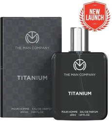 THE MAN COMPANY Titanium Perfume for Men | Premium Luxury Long-Lasting Eau de Parfum - 50 ml (For Men)