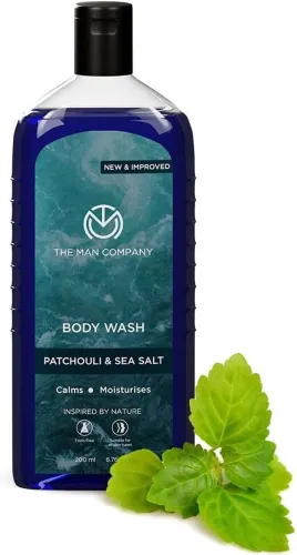 Image of THE MAN COMPANY Body Wash with Patchouli & Sea Salt For Men (200 ml)