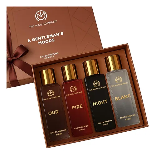 Image of The Man Company Perfume Gift Set for Men 4 X 20ml