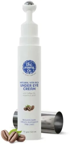 Image of Lovelybee The Moms Co. Natural Vita Rich Under Eye Cream to Reduce Dark Circles (15 g)