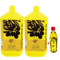 The Oil Factory Extra Light Olive Oil 5 LTR Buy 2 Get One Free 500 ml The Oil Factory Extra Light Olive Oil