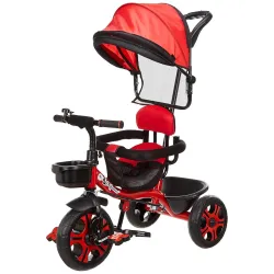 Tricycle for Kids with Canopy and Comfort Seat - The Parents Choice for 1-5 Years Old, 30kg Max, Luxurious & Durable Tri