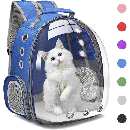 Image of The Pets Company Transparent Capsule Cat Carrier Backpack