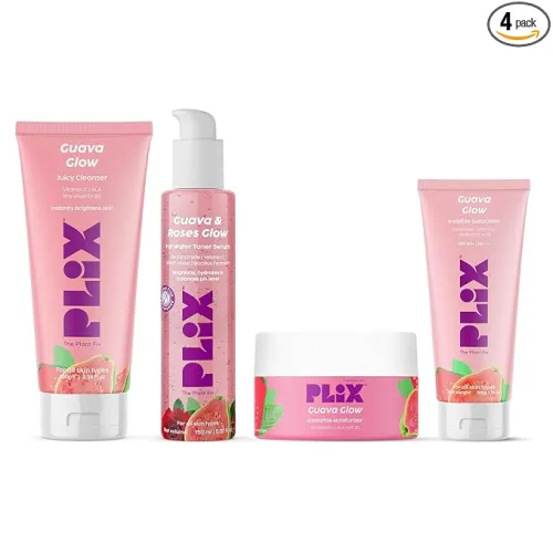 Image of The Plant Fix Plix Guava & Roses Regime for Bright Skin, Po4