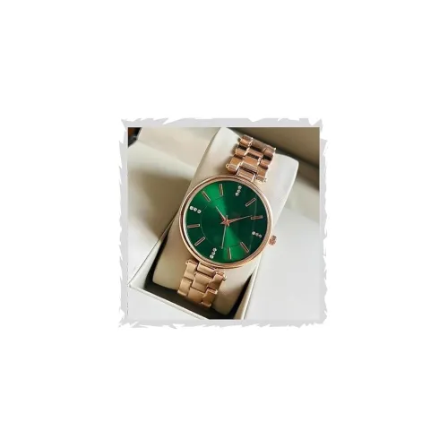 Image of The Shopoholic Rose Gold Diamond Women’s Watch