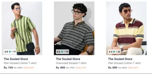 Image of The Should Store Polo T-Shirt at minimum 63% Discount 