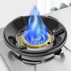 THE SR BRAND Black Gas Saver Burner Stand