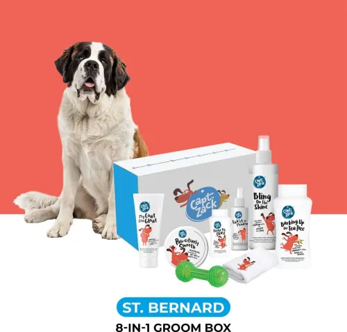 Image of The St Bernard Groom Box – Ultimate 8-in-1, Head-to-Paw Groom-Kit for Your Dog