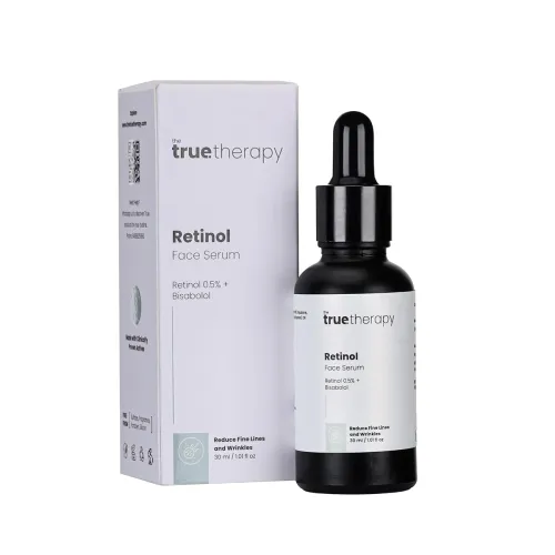 Image of The True Therapy 0.5% Retinol Face Serum for Anti-Aging, Lightweight Night Face Serum