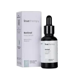 The True Therapy 0.5% Retinol Face Serum for Anti-Aging, Lightweight Night Face Serum