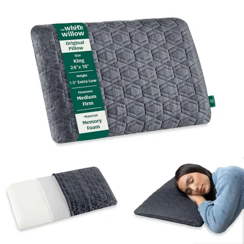 Image of The White Willow Ultra Thin Pillow