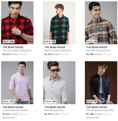 The Bear House Mens Fashion @ Minimum 70% Discount