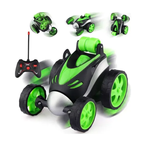 Image of The Flyers Bay Rc Stunt 360° Remote Control Car, Multicolor