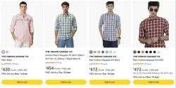 The Indian Garage Co Men's shirts upto 76% coupon