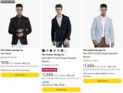 The Indian Garage Co Mens Blazer Upto 80% Discount