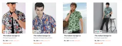 The Indian Garage Co. Mens Casual Shirts at minimum 80% Discount