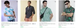 The Indian Garage Co Mens Casual Shirts at minimum 70% Discount