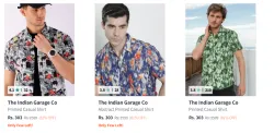 The Indian Garage Co. Mens Shirts upto 81% Discount