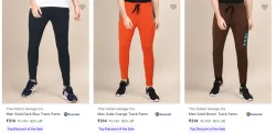 The Indian Garage Co Mens Track Pants upto 82% Discount