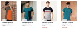 The Indian Garage Co. Mens T-Shirts at minimum 80% Discount