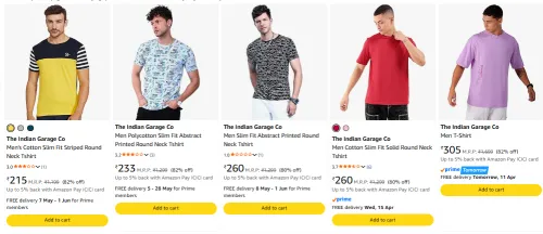 Image of The indian Garage co mens tshirts upto 80% discount 