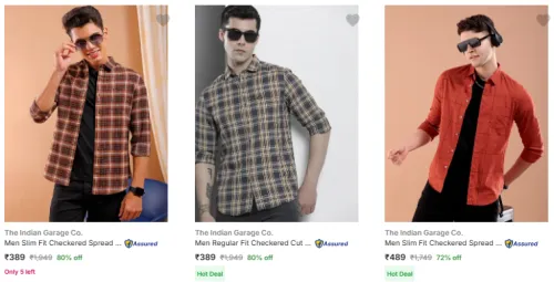 Image of The Indian Garage Co. shirt @ Up to 80% Discount