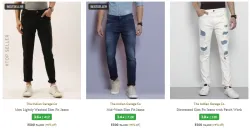 The Indian Garage Co Brand Mens Jeans @ Flat 75% Discount