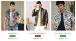 The Indian Garage Co Brand Mens Shirts @ Flat 75% Discount