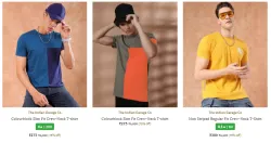 The Indian Garage Co Brand Mens T-shirt @ Flat 75% Discount