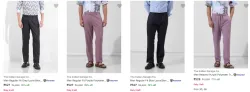 The Indian Garage Co. Mens Trousers at minimum 77% Discount