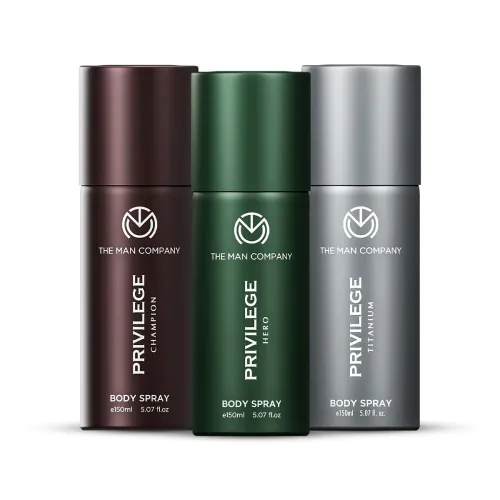 Image of The Man Company Deodorant Combo for Men -150ml*3