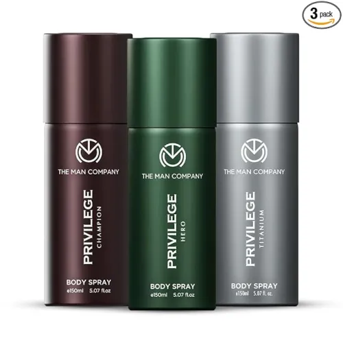 Image of The Man Company Deodorant Combo for Men -150ml*3