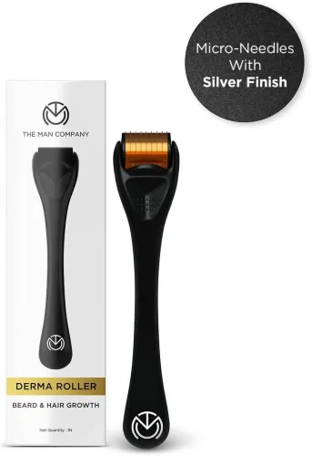 Image of THE MAN COMPANY Derma Roller for Men with 540 (0.5 mm) Micro-Needles (1 g)