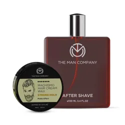 The Man Company Hair Wax & After Shave Spray Combo | 100ml Each