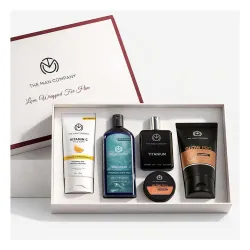 The Man Company Mens Grooming Kit - Unforgettable Him | Premium Mens Grooming Gift Set | Cleanses & Moisturises - Set 