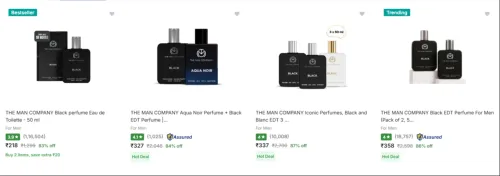 Image of The Man Company Perfume upto 87% Discount