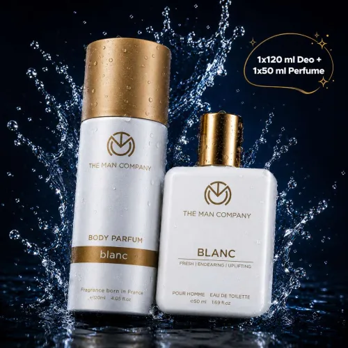 Image of The Man Company Blanc EDT (50ml) & Body Spray (120ml) Combo