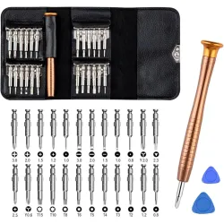 THEMISTO - built with passion 27 in 1 Screwdriver Set Multi Pocket Repair Tool Kit 
