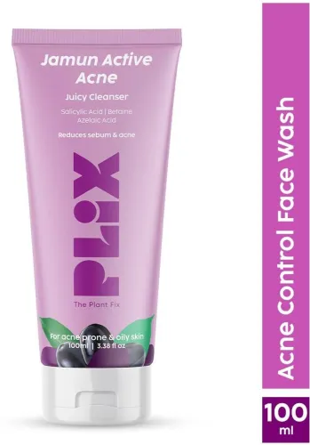 Image of The Plant Fix Plix Salicylic Acid Jamun Cleanser Gel Face Wash(100 ml)